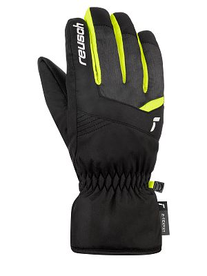 Превью  Перчатки горнолыжные REUSCH Bennet R-Tex XT Junior Blck/Blck Mel/Safety Yellow